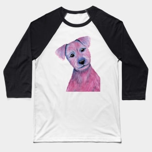 Purple Irish Terrier Baseball T-Shirt